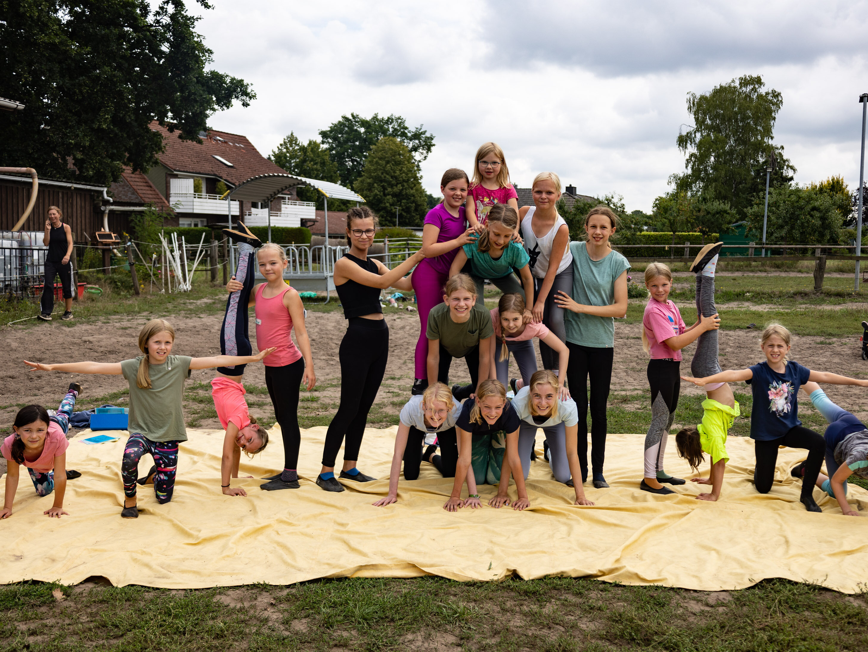 Freie Voltigierer aus Jesteburg Gruppenbild